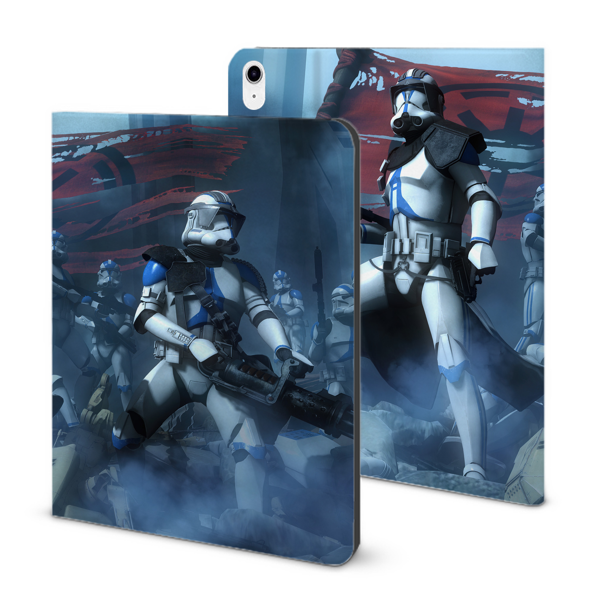 （画像用） スター・ウォーズ Star Wars IPad ケース ブック型 PUレザー TPU 耐衝撃 軽量 薄型 ペン収納なし 全面保護 IPad 各モデル対応